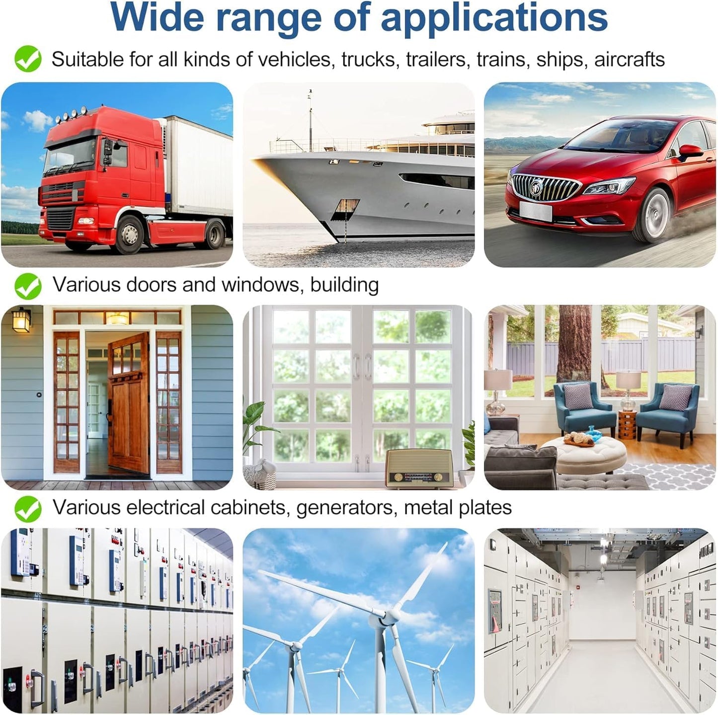 Automotive Door Weather Stripping 11Ft Car Door Rubber Edge Trim Seal Strip Gasket with Side Bulb for Car Bus Camper Boat RV Truck Doors