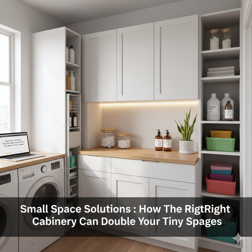 Small Space, Big Potential: How the Right Cabinets Double Your Storage