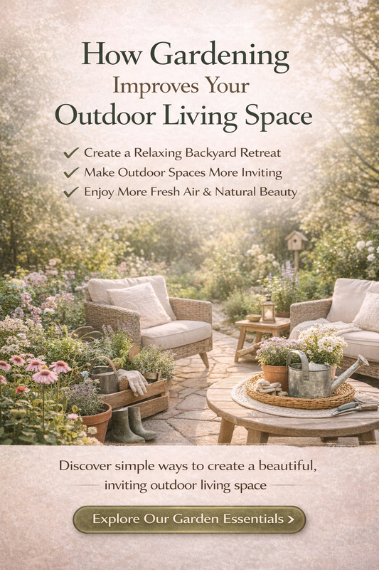 How Gardening Transforms Your Outdoor Living Space: Simple Garden Ideas for a Beautiful Backyard