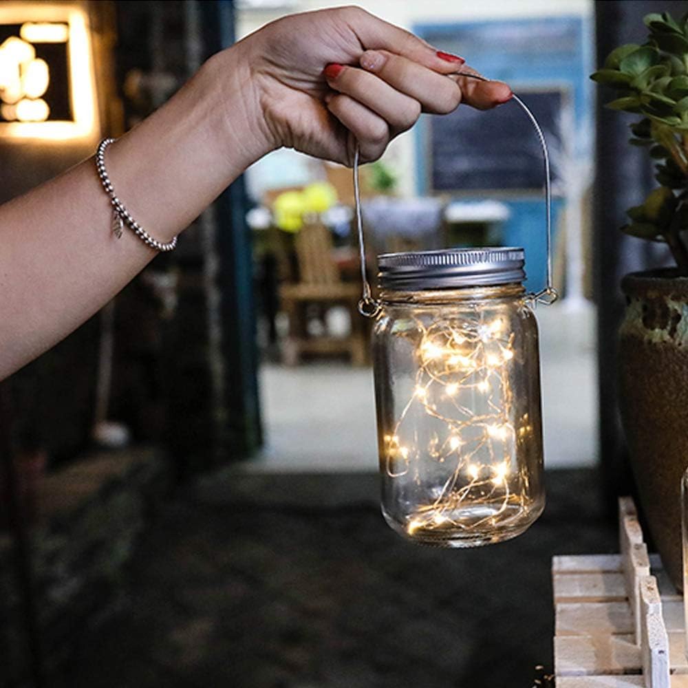 Bignc 12 Pack Black Stainless Steel Wire Handles Hangers for Regular Mouth Mason, Ball, Canning Jars