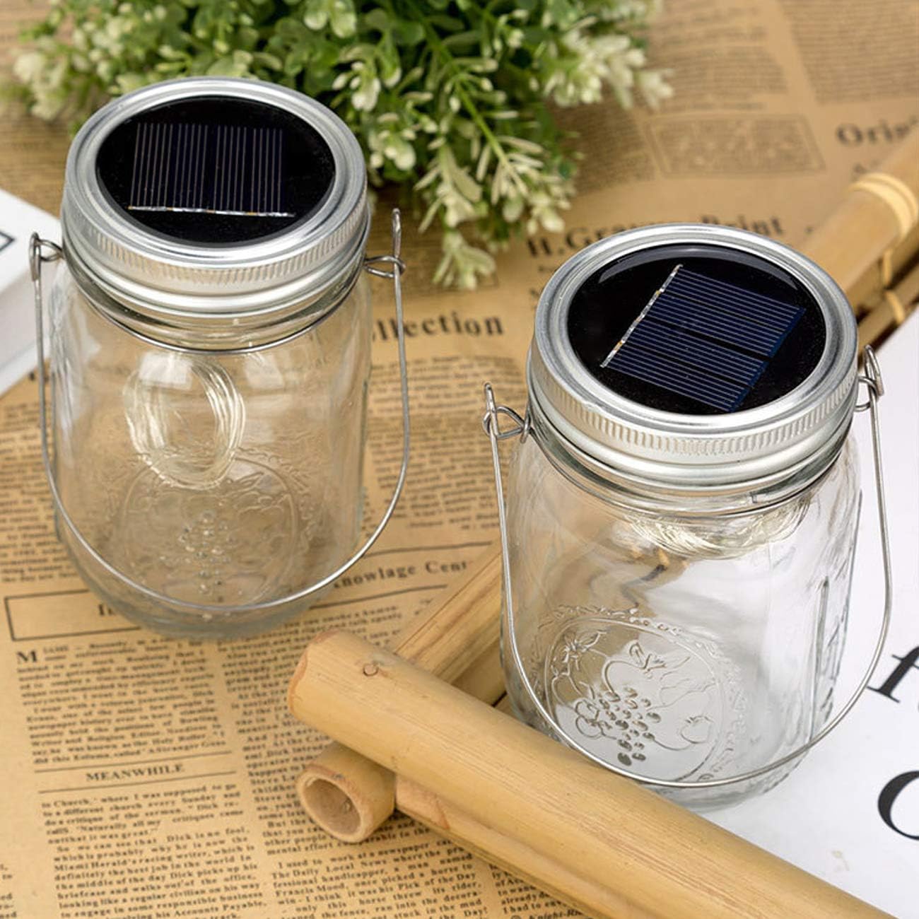 Decorman 12 Pack Stainless Steel Wire Handles (Handle-Ease) Mason Jar Hanger, Canning Jars Hanger, Ball Pint Jar, Jar Hanging Hook for Regular Mouth Mason, Silver