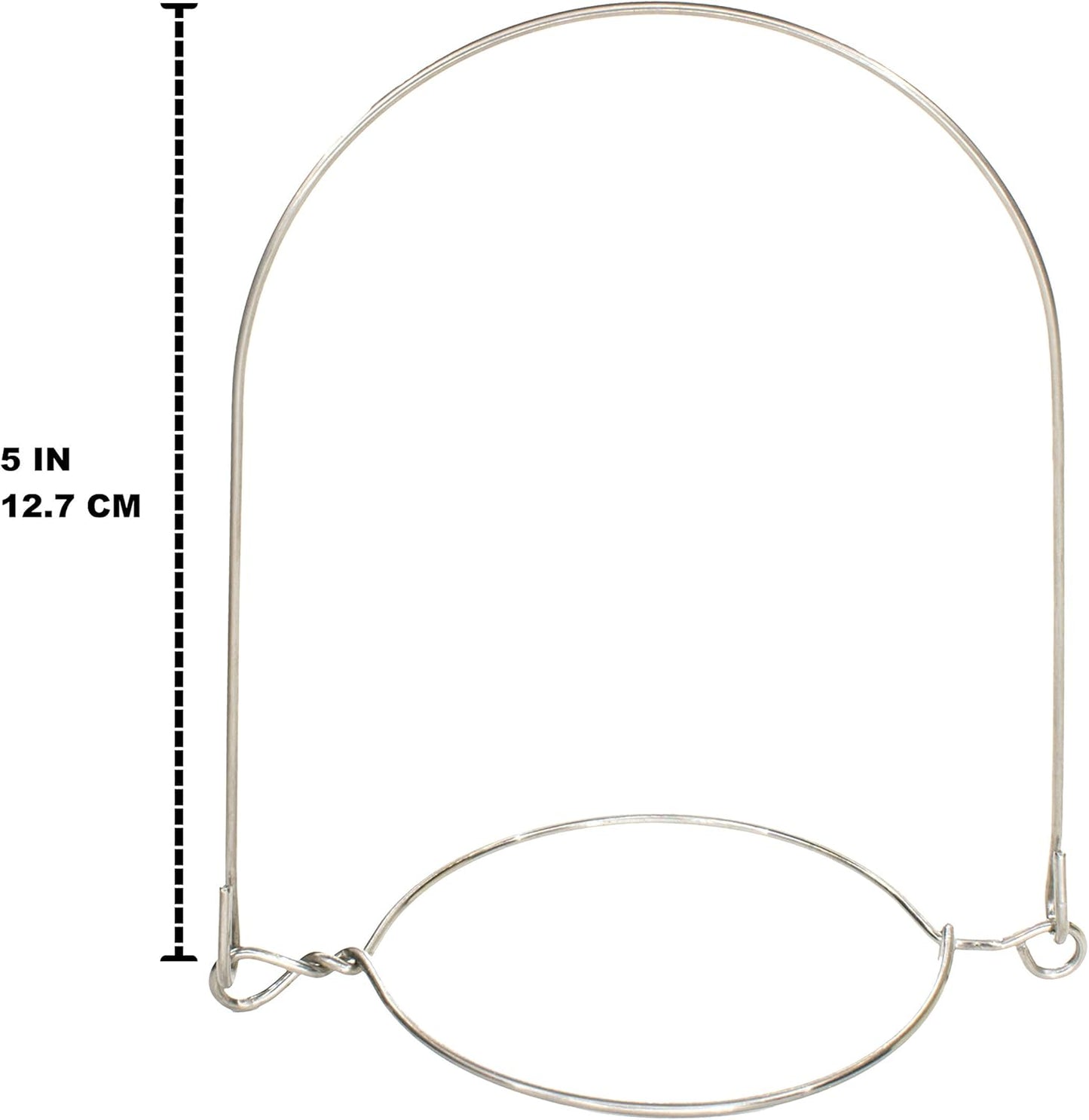 Pint Sized Glass Mason Jars with Hanger Handles Set of 12