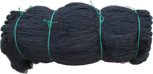 Poultry Netting 1" or 2" Mesh Heavy Knotted Nets Aviary Gamefowl Quail Chicken Bird Block Net Long Lasting Break/Burst 85/245 lb Polyethylene 8-10 Year Lifespan (50' X 100', 1)
